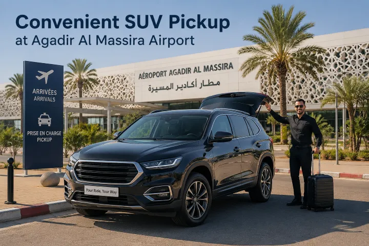 Convenient SUV Pickup at Agadir Al Massira Airport